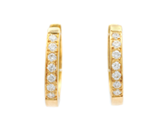 Smycken, ÖRHÄNGEN, 18K guld, i auktion: Moderna – Lördag 14 juni 2014