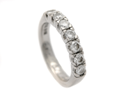 Smycken, ALLIANSRING, 18K vitguld, i auktion: Moderna – Lördag 14 juni 2014