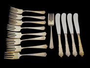 Övrigt - Parti bestick nysilver vissa graverade - View 11