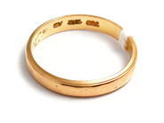 Parti - Ring 18K graverad 2,8g - View 1