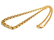 Smycken, Halskedja 18K doserad Bismarck 45cm 18,4g, i auktion: Pant – Tisdag 23 september 2014