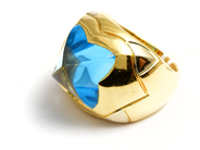 Smycken, Ring 18K med sten Ø16½ 17g, i auktion: Pant – Tisdag 23 september 2014