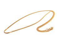 Smycken, Halskedja 18K Pansar 42cm 4,8g, i auktion: Pant – Tisdag 23 september 2014