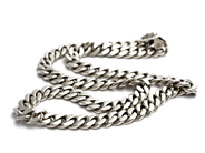 Smycken, Halskedja Pansar S925 108,1g 53,5cm saknar lås, i auktion: Pant – Tisdag 16 december 2014