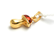 Smycken, Hänge 18K 1,0g, svamp, i auktion: Pant – Tisdag 10 mars 2015
