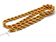Smycken, Halskedja Cordel 18K 27,8g 45,5cm , i auktion: Pant – Tisdag 10 november 2015