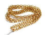 Smycken, Halscollier 18K 11,7g doserad X-länk 45cm , i auktion: Pant – Tisdag 10 november 2015