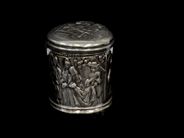 Silver, Burk, pillerburk S830, i auktion: Pant – Tisdag 10 november 2015