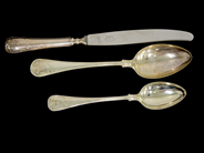 Parti, Parti silver S830 669,5g graverat, skadat , i auktion: Pant – Tisdag 10 november 2015