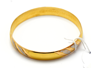Smycken, Armring 22K tvåfärgad 16,8g Ø6,4cm , i auktion: Pant – Tisdag 10 november 2015