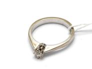Smycken, Ring vitguld 18K 3,8g med dia 0,20ct , i auktion: Pant – Tisdag 10 november 2015