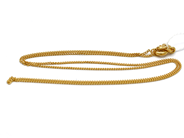 Smycken, Halskedja Pansar 18K 37cm 1,5g, i auktion: Pant – Tisdag 10 november 2015