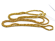 Smycken, Halsband halvstelt 18K något defekt låsöggla 54cm 6,8g, i auktion: Pant – Tisdag 10 november 2015