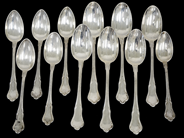 Silver - Matsilver S800, 5st mindre gafflar - View 3