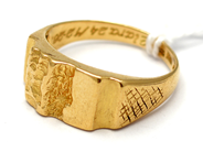 Smycken - Ring 18K 6,1g Ø18¼ - View 1