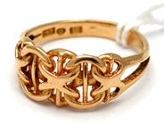 Smycken - Ring 18K 5,0g Ø18, skev - View 1