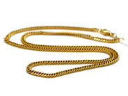 Smycken - Halskedja Pansar 18K 24,0g 52cm, skadad  - View 1