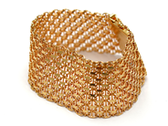 Smycken - Armband X-länk med stav 18K 49,8g 20cm  - View 1