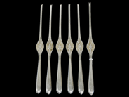 Silver, Skaldjursbestick 6st, S830, i auktion: Pant – Tisdag 5 juli 2016
