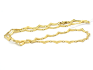 Smycken, Halskedja 18K 9,7g 42cm, i auktion: Pant – Tisdag 27 september 2016