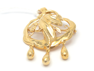 Smycken, Brosch 18K 3,9g, i auktion: Pant – Tisdag 27 september 2016