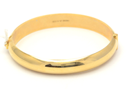 Parti, Armring 18K 18,1g Ø6,1cm, stel och öppningsbar; små repor, i auktion: Pant – Tisdag 27 september 2016
