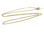 Smycken, Halskedja 18K 0,8g 40cm Venezia, i auktion: Pant – Tisdag 27 september 2016