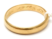 Parti, Ring 18K 5,0g Ø21 graverad, i auktion: Pant – Tisdag 27 september 2016