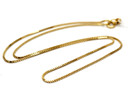 Smycken, Halskedja 18K 3,3g 38cm Venezia, i auktion: Pant – Tisdag 27 september 2016