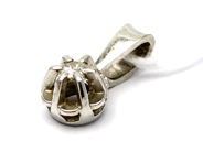 Smycken, Hänge vitguld 18K 0,6g med diamant 1xca0,03ct, i auktion: Pant – Tisdag 27 september 2016