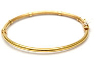 Parti, Armring 18K 5,8g öppningsbar och något glapp vid lås, i auktion: Pant – Tisdag 27 september 2016