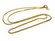 Smycken, Halskedja 18K 4,6g 42cm Venezia, i auktion: Pant – Tisdag 27 september 2016