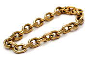Smycken, Armband 18K 49,5g 21cm Ankarlänk, i auktion: Pant – Tisdag 27 september 2016