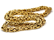 Smycken, Halskedja 18K 202,1g 61cm Kejsarlänk, i auktion: Pant – Tisdag 27 september 2016