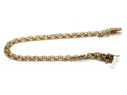 Smycken, Armband X-länk med stav 18K 9,5g 19cm, i auktion: Pant – Tisdag 27 september 2016