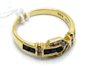 Smycken, Ring 18K 3,0g Ø16½ med diamanter 13xca0,01ct , i auktion: Pant – Tisdag 27 september 2016