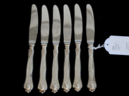 Silver, Smörgåsknivar 6st Sachsik 170mm brv 249,6g, i auktion: Pant – Tisdag 27 september 2016