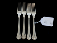 Silver, Gaffel 4st silver 830 Sachisk 151mm 96,1g, i auktion: Pant – Tisdag 27 september 2016