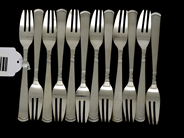 Silver, Bakelsegafflar, Rosenholm, i auktion: Pant – Tisdag 29 augusti 2017