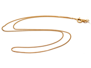 Smycken, Halsband pansar 18K 1,9g 42cm, i auktion: Pant – Tisdag 5 mars 2019