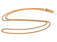 Smycken, Halsband pansar 18K 3,4g 42,5cm, i auktion: Pant – Tisdag 5 mars 2019