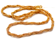 Smycken, Collier 21K 22,8g 57cm, i auktion: Pant – Tisdag 5 mars 2019