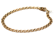Smycken, Armband bismarck 18K 5,6g 19cm, i auktion: Pant – Tisdag 5 mars 2019