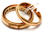 Parti, Parti Guld 18K 12,4g (graverade), i auktion: Pant – Tisdag 5 mars 2019
