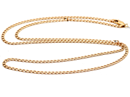 Smycken, Halsband pansarlänk 18K 8,0g 60cm, i auktion: Pant – Tisdag 5 mars 2019