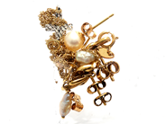Parti, Parti Guld 18K 4,7g (skadat), i auktion: Pant – Tisdag 5 mars 2019