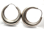 Smycken, Örhängen ett par, S925 8,9g Ø40mm, i auktion: Pant – Tisdag 5 mars 2019