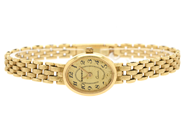 Parti, Geneve Damur 18K med korridorarmband, quartz (går ej), i auktion: Pant – Tisdag 5 mars 2019
