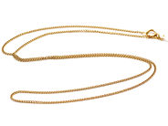 Smycken, Halsband pansar 18K 2,9g 52cm, i auktion: Pant – Tisdag 5 mars 2019