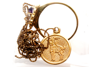 Parti, Parti Guld 18K 4,9g (skadat), i auktion: Pant – Tisdag 5 mars 2019